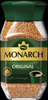 Растворимый сублимированный Кофе Монарх Оригинал MONARCH ORIGINAL 95гр с/б.  #1