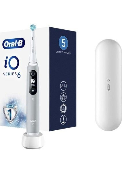 Oral-B Электрическая зубная щетка Oral-B iO 6 Серая #1