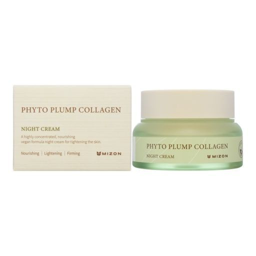 Mizon Ночной крем для лица Phyto Plump Collagen Night Cream, с фитоколлагеном, 50 мл  #1