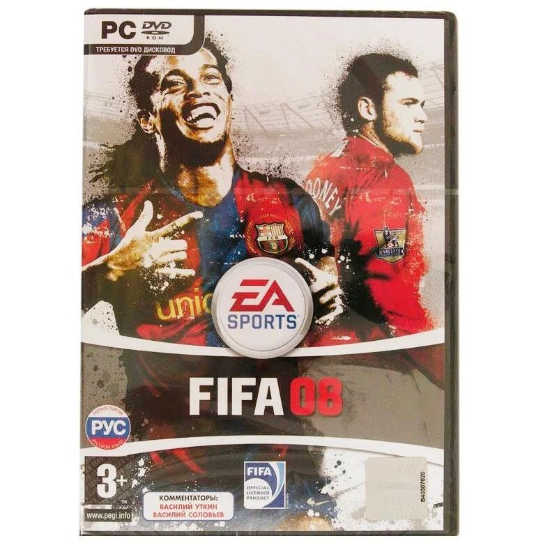 Игра для ПК FIFA 08 DVD-BOX (русская версия, Electronic Arts) #1