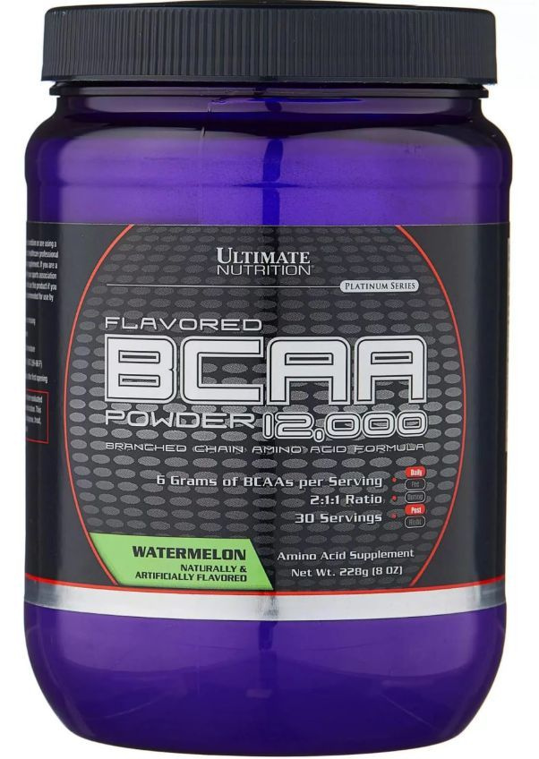 Ultimate Nutrition BCAA Powder 12000 228 г, вкус арбуз #1