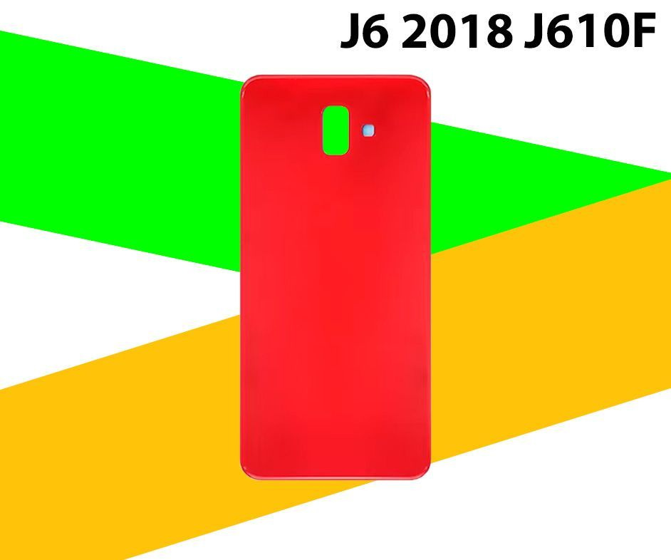 Задняя крышка для Samsung Galaxy J6 Plus (2018) SM-J610F (красный) #1