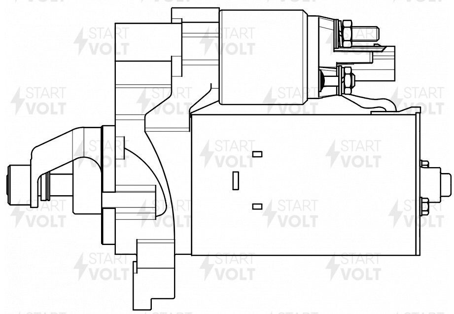 Стартер STARTVOLT LSt 0809 #1