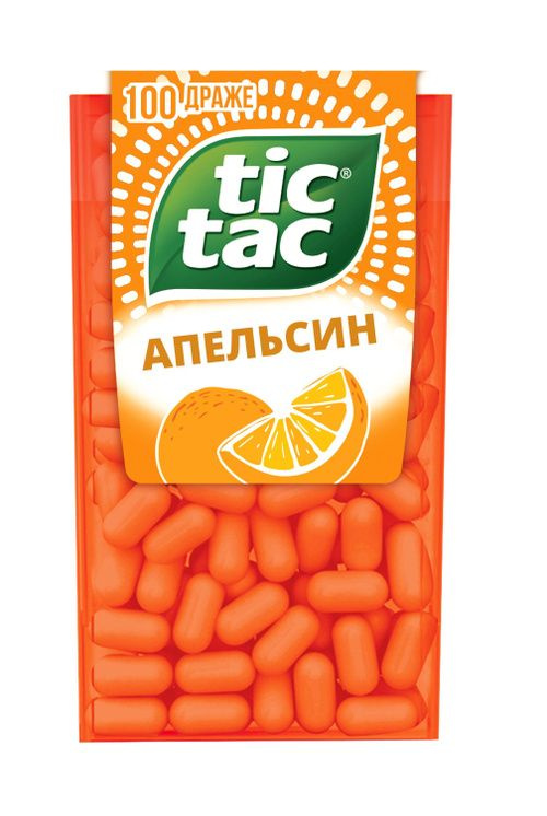 Tic Tac Драже Апельсин, 49 г #1