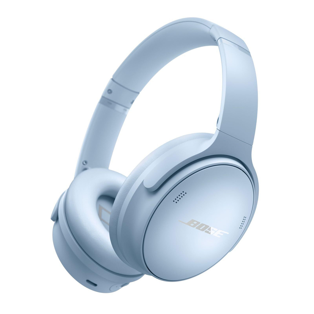 Bose Наушники беспроводные с микрофоном Bose QuietComfort Headphones, Bluetooth, USB, синий  #1