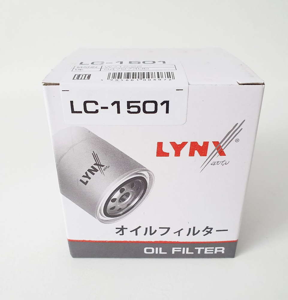 LYNXauto Фильтр масляный арт. LC-1501, 1 шт. #1