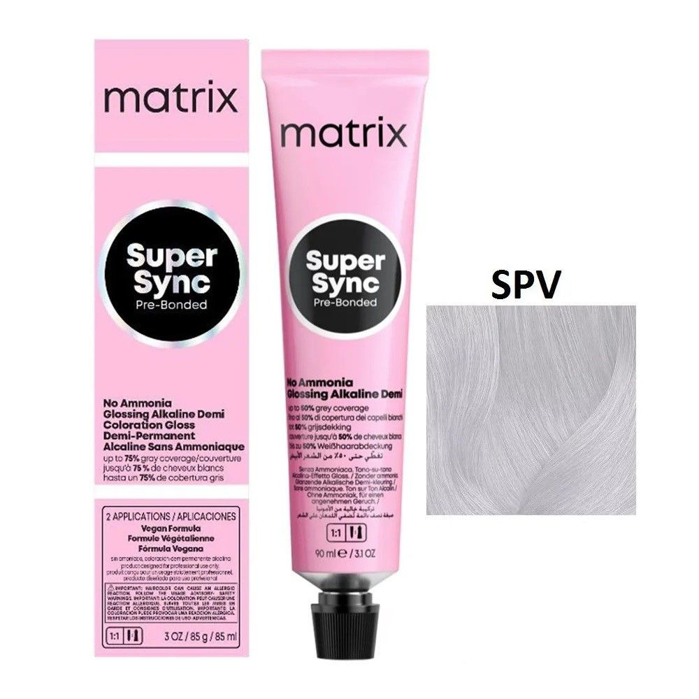 Matrix SoColor Super Sync SPV Краситель для волос тон-в тон Пастельный перламутровый, 90 мл  #1