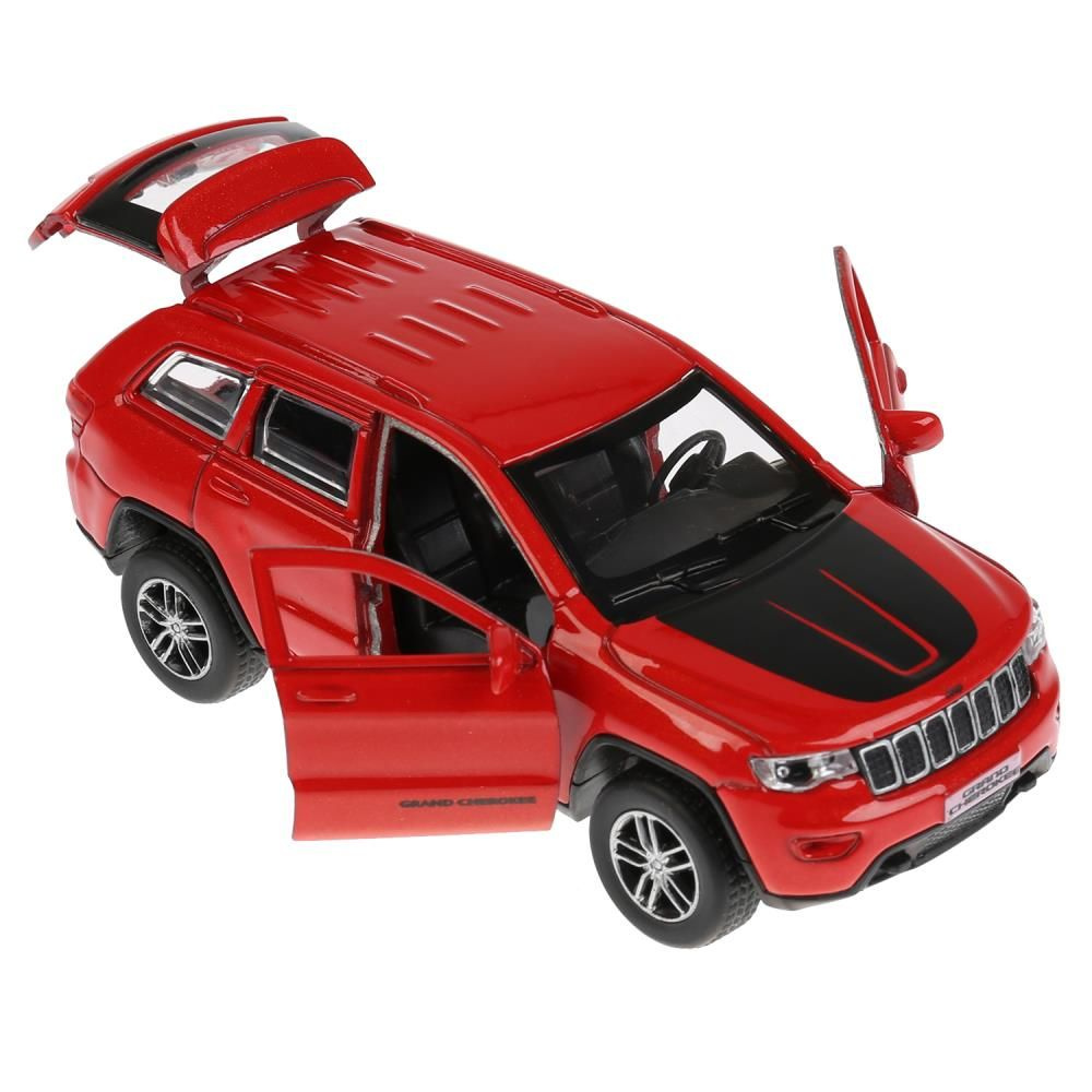 Машина металл Jeep grand cherokee со светом и звуком #1