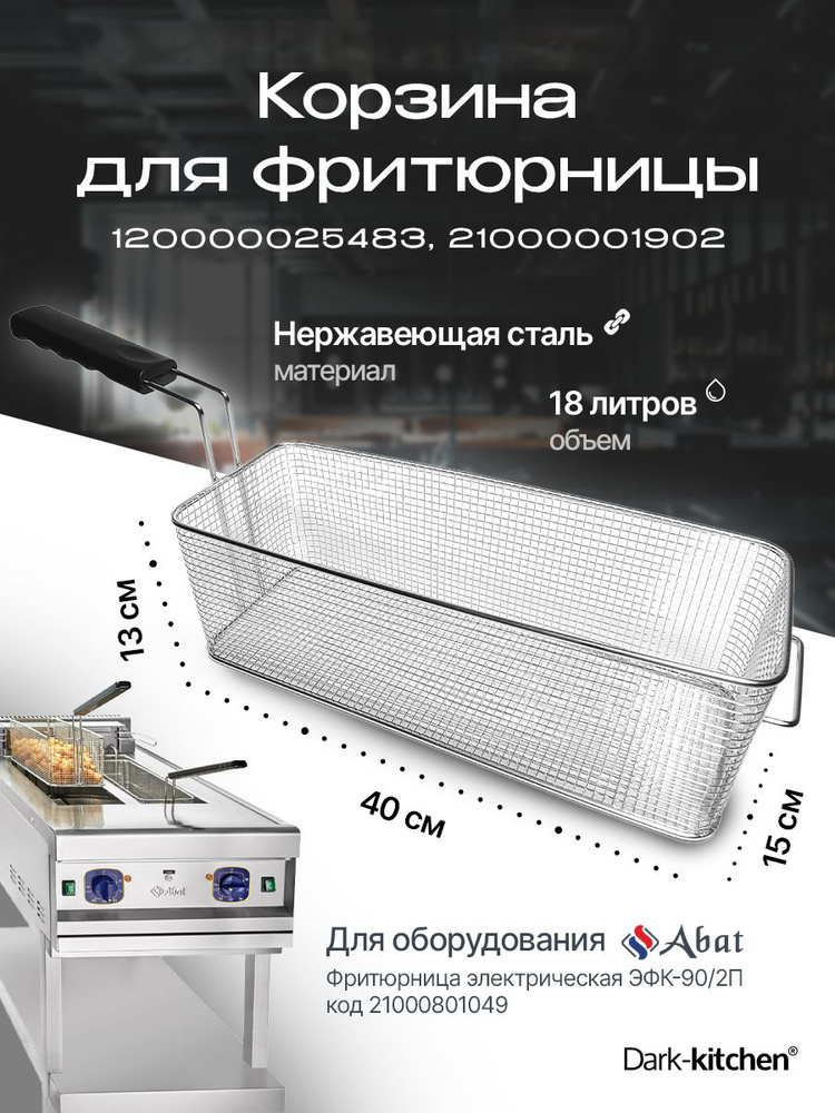 Корзина фритюрницы ЭФК-90/2П код 120000025483, 21000001902 #1