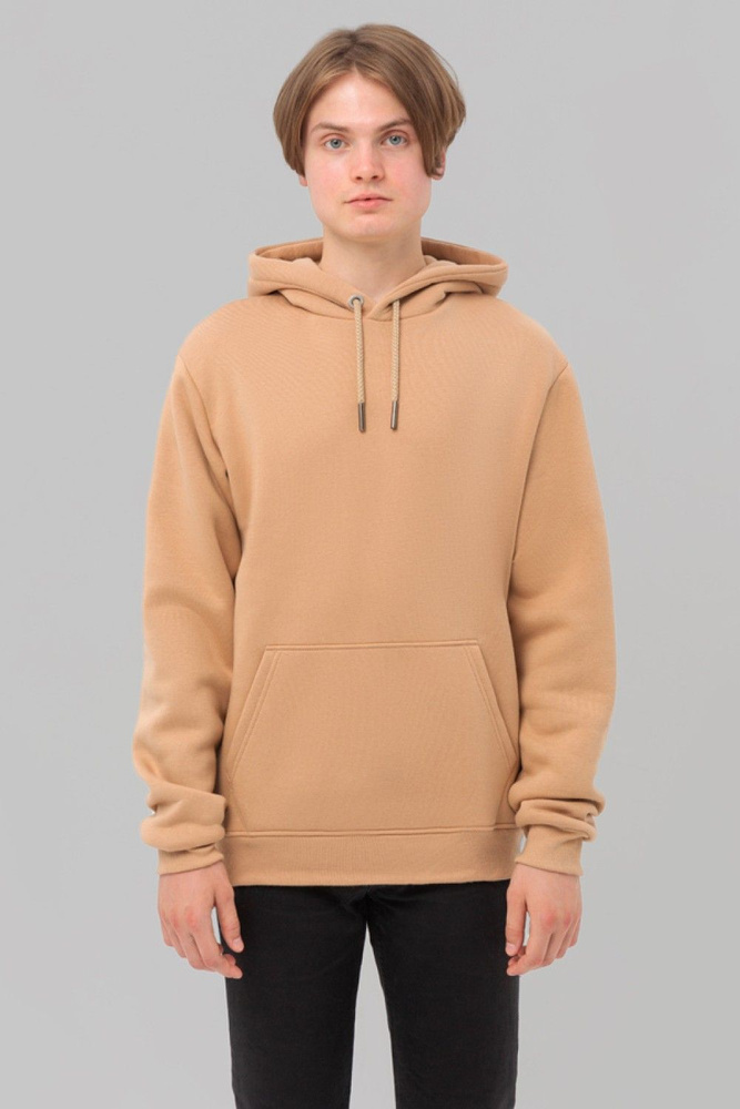 Худи Магазин Толстовок - Premium Hoodie 330-360гр, Худи, утепленная, с начесом, S-46-RU-Unisex, Бежевый #1