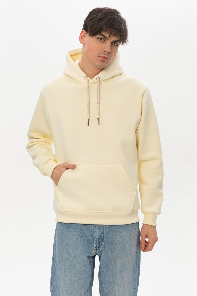 Худи Магазин Толстовок - Premium Hoodie 330-360гр, Худи, утепленная, с начесом, M-48-RU-Unisex, Экрю #1