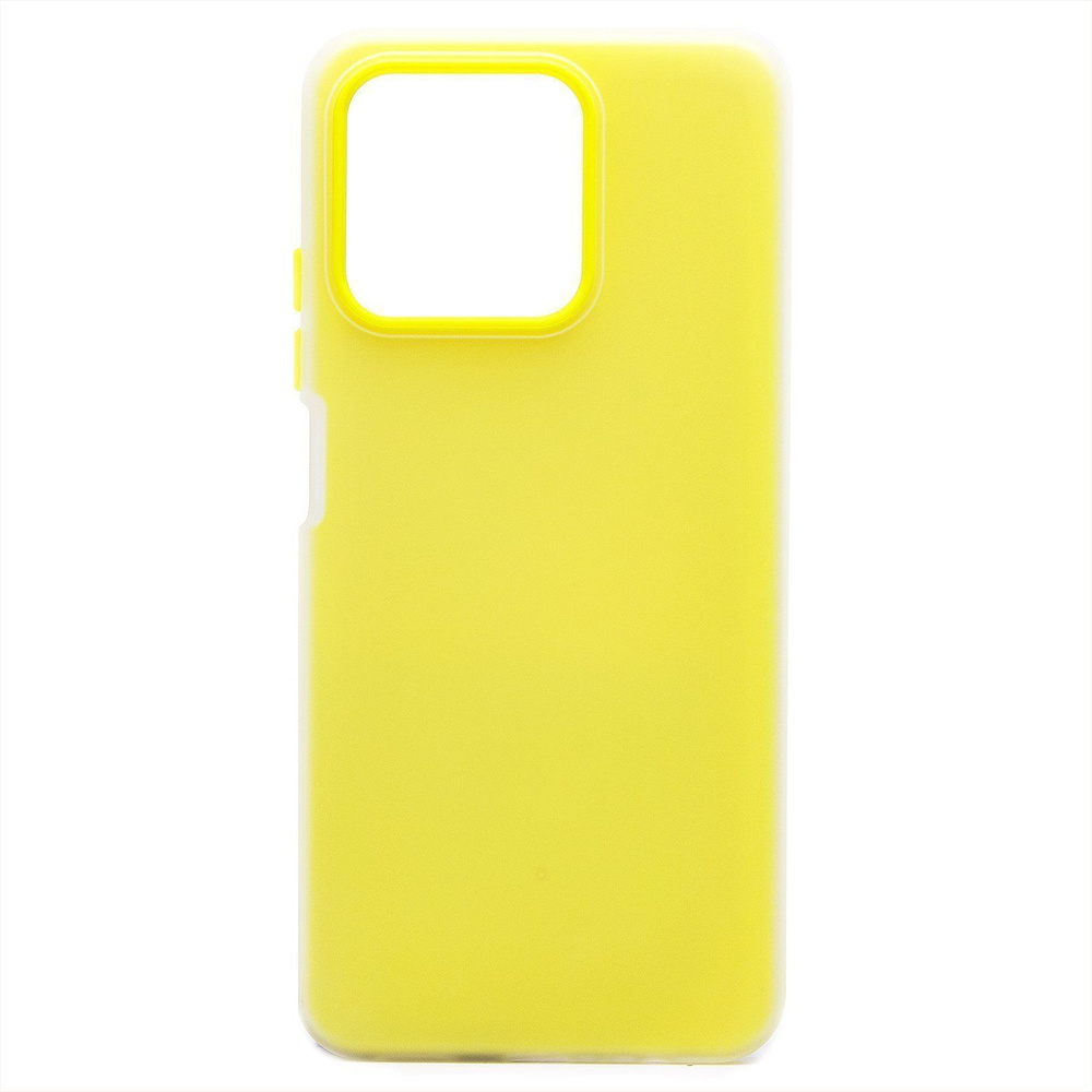 Чехол для Realme C51 (RMX3830), C53 (RMX3760), Note 50 (RMX3834) силиконовый матовый №10 <желтый> #1