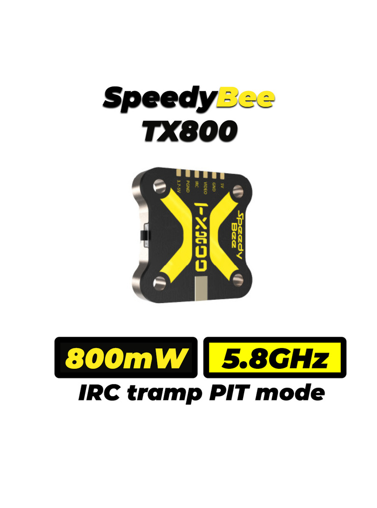 Видеопередатчик (vtx) SpeedyBee TX800 VTX 5.8GHz 800mW #1