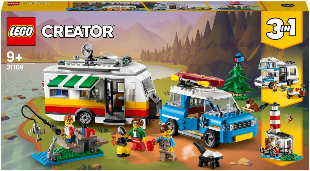 Конструктор LEGO Creator 31108 Отпуск в доме на колесах. Товар уцененный #1