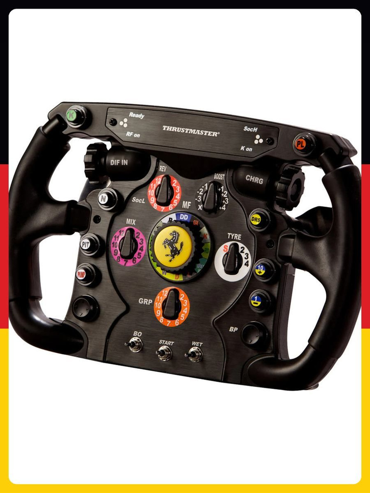 Копия съемного гоночного руля Thrustmaster Add-On Ferrari F1 Wheel для T500RS, T300RS, T300 Ferrari GTE #1