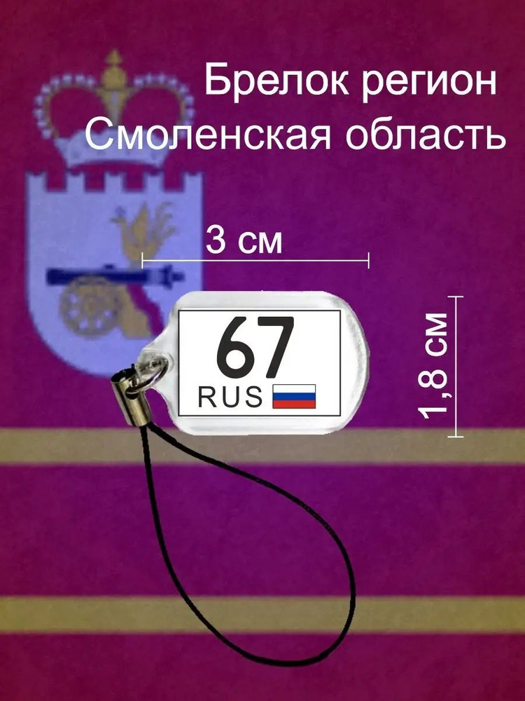 Брелок Регион 67 #1