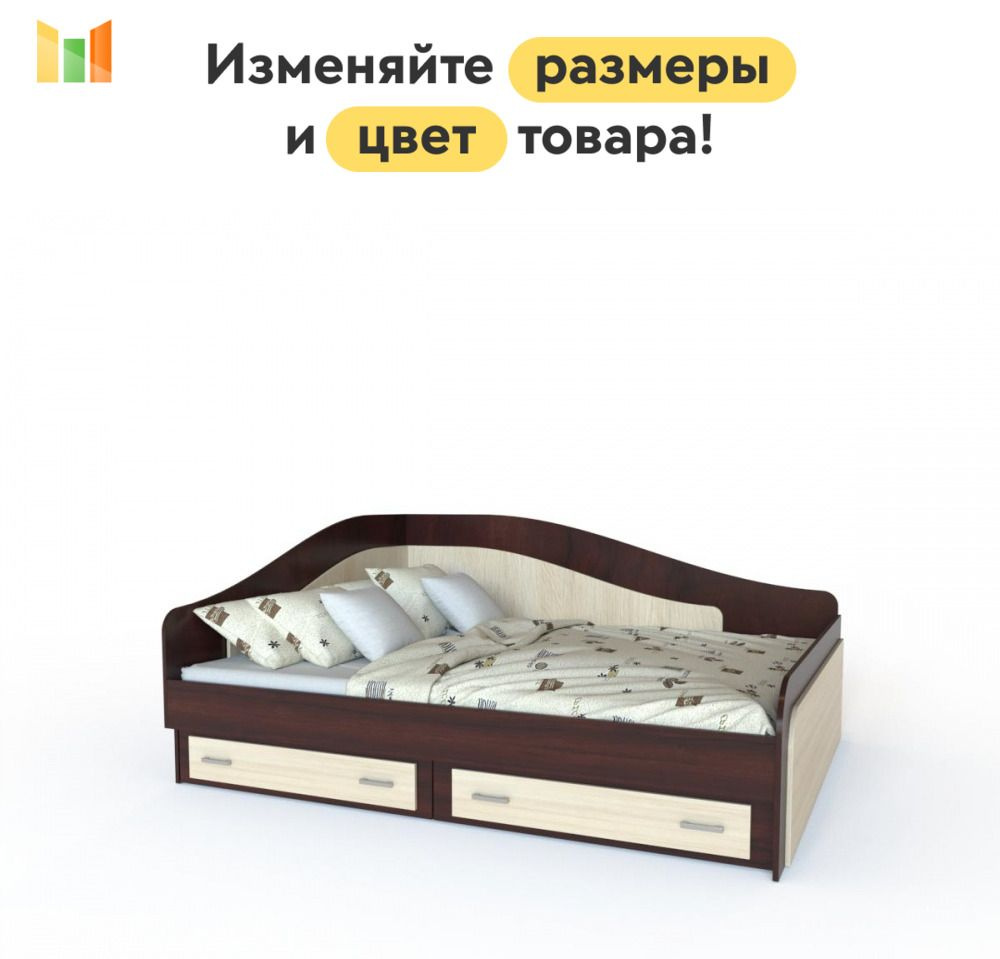 BestMebel Двуспальная кровать,, 160х190 см #1