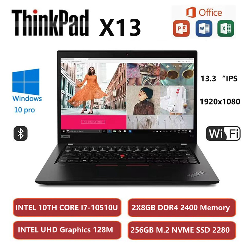487 レノボThinkpad X13 i7-10510U 16GB 256G Thinkpad X13 Gen1 i7