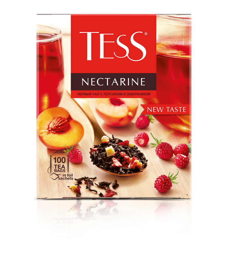 Чай черный Tess Nectarine, 100 шт #1