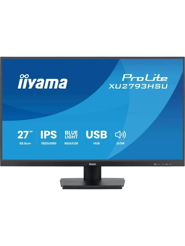 iiyama 27" Монитор iiyama XU2793HSU-B7 Монитор 27" ProLite IPS ...