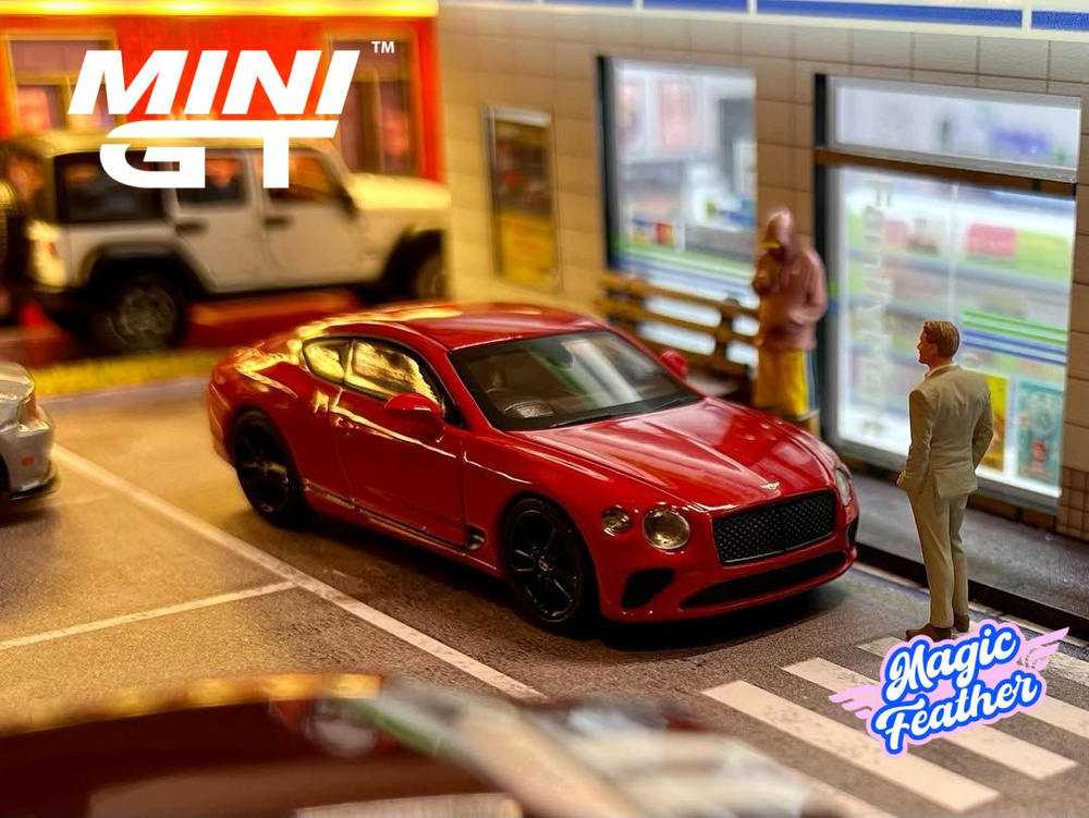 ミニカー MINI GT Bentley Continental GT St James MINI GT 1/64 #216 Масштабная модель автомобиля Bentley Continental