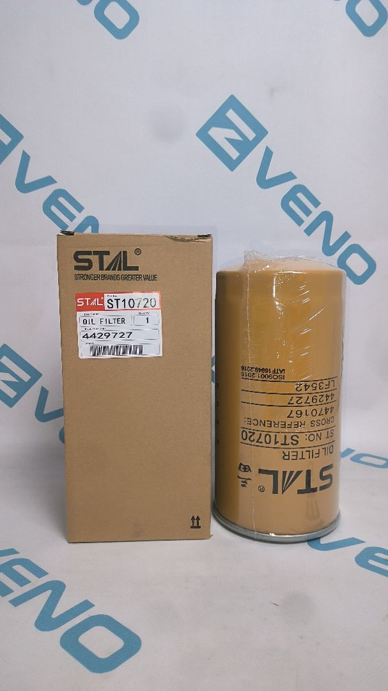 Фильтр масляный STAL ST10720 (LF3542; 4283860; 4285964; 4371313; 4380540; 02/800003) для JCB Hino Hitachi #1