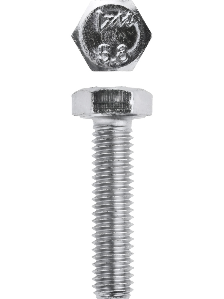 Болт ЗУБР ГОСТ 7798-70, кл. пр. 5.8, M6 х 30 мм, цинк, 5 кг #1