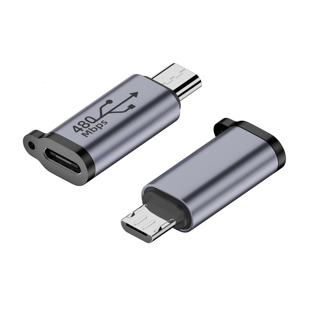 Адаптер Micro USB - Mini USB Type-C, - Тип C - Micro #1