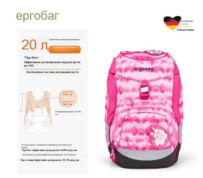 ERGOBAG Сумка школьная #1
