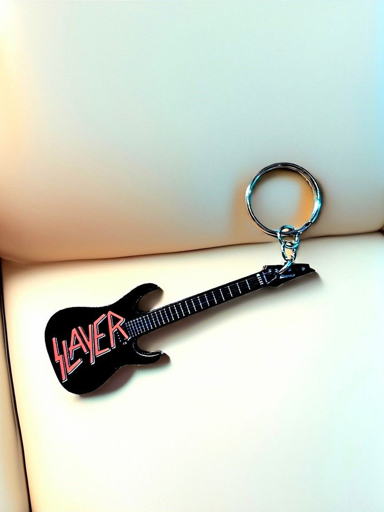 Брелок гитарка SLAYER #1