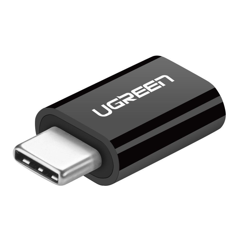Адаптер Micro USB - Type-C, черный #1