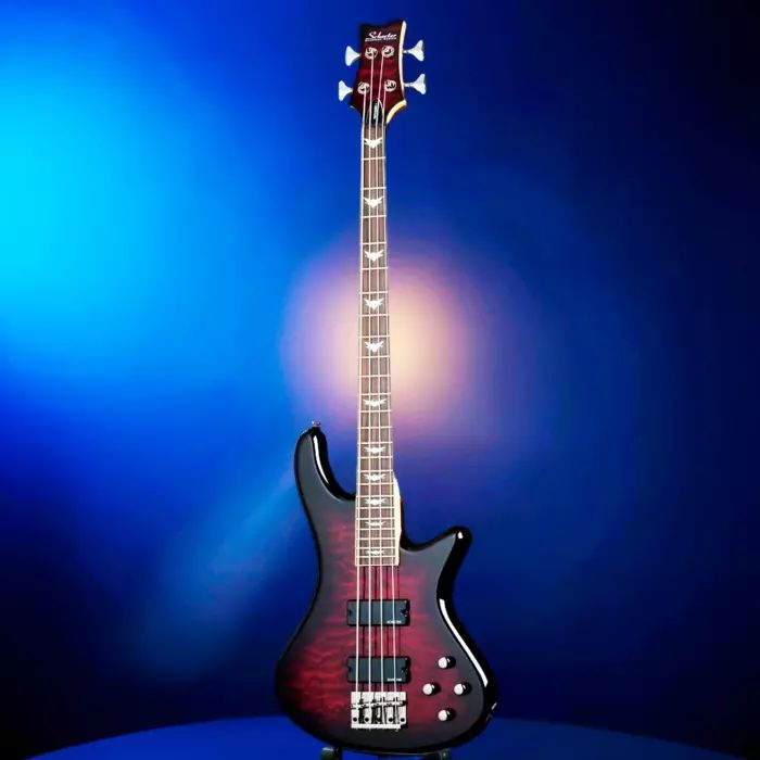 Schecter Stiletto Extreme-4 BCH Бас-гитара #1