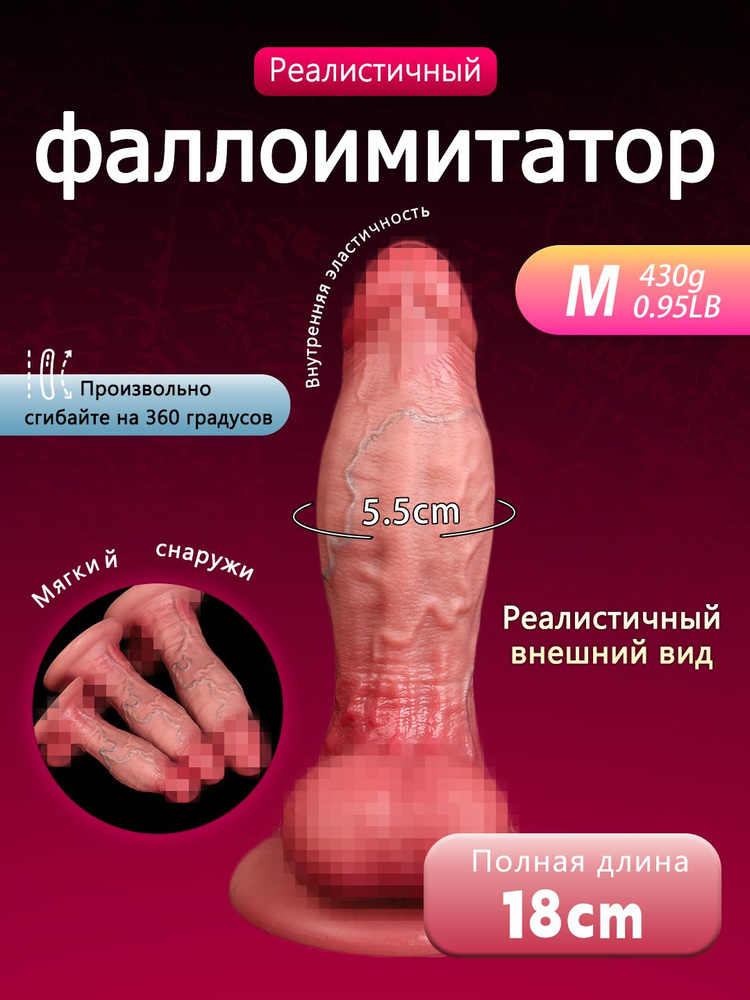 Фаллоимитатор, 18см #1