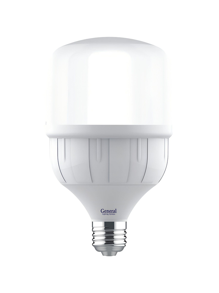 Лампа светодиодная E27, 40 Вт, 230 В, 6500 К, свет холодный белый, General Lighting Systems #1