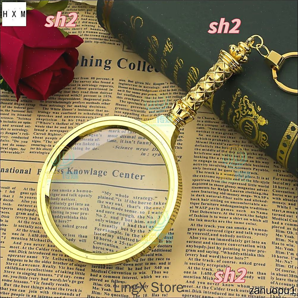 Лупа 30-кратная, диаметр: 90 мм #1