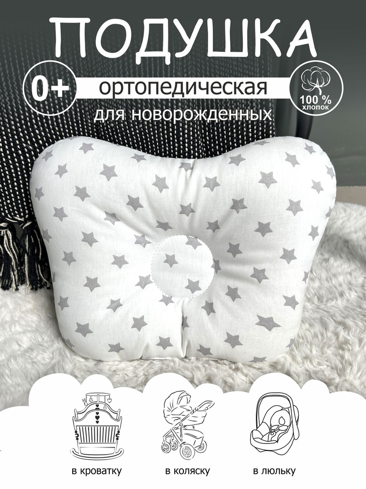 Подушка ортопедическая для новорожденных #1