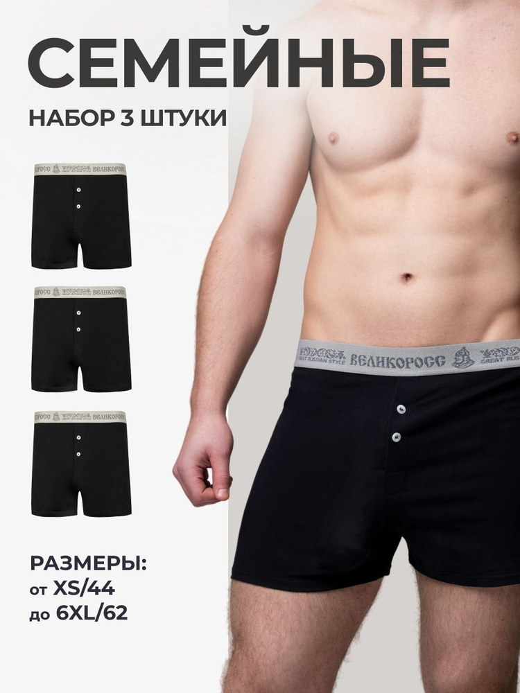 Комплект трусов Великоросс, 3 шт #1