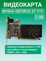 Видеокарта GeForce GT 610 для ПК 2 ГБ (GeForceGT6102GB)