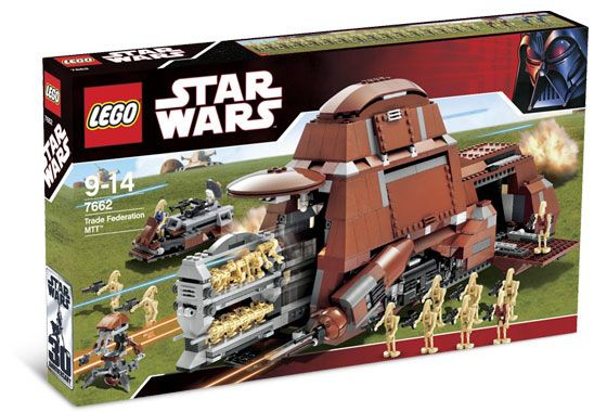 Конструктор LEGO Star Wars 7662 Trade Federation MTT (Многоцелевой