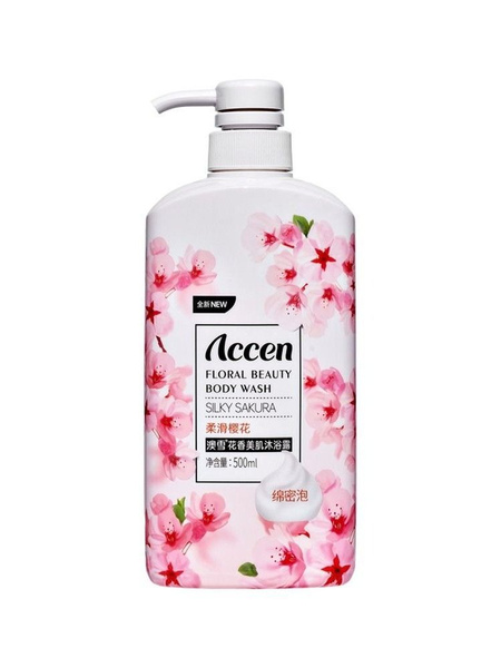 Гель для душа ACCEN FLORAL парфюмированный (с вишней) 500 мл купить на ...