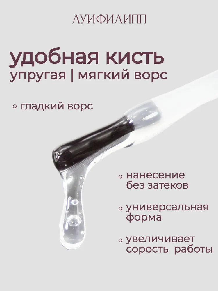 База для гель-лака, прозрачная, густая, жесткая Base Strong 15g. для ногтей, 15 г, фото 5