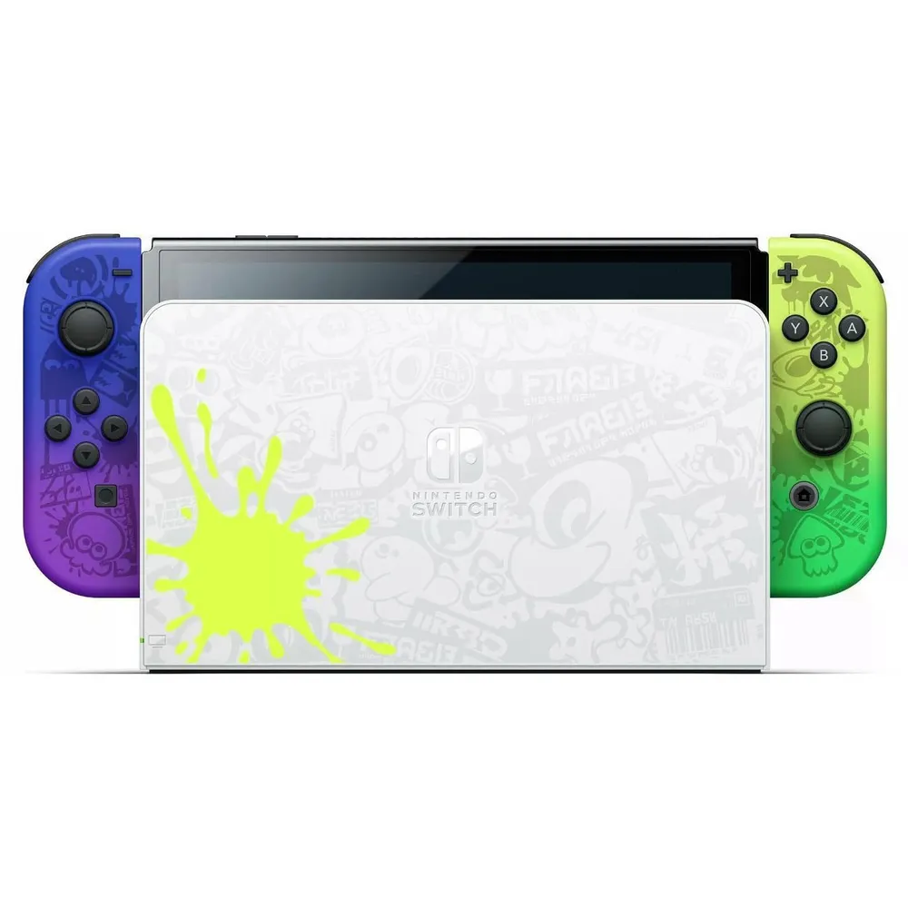 Игровая приставка Nintendo Switch OLED Pokemon Scarlet & Violet Edition, фиолетовый, фото 2