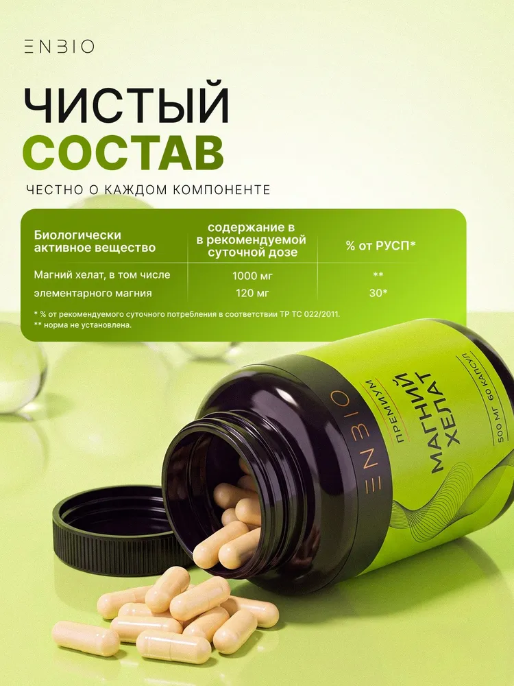 "Магний хелат" ("Magnesium chelate"), вариант, фото 4