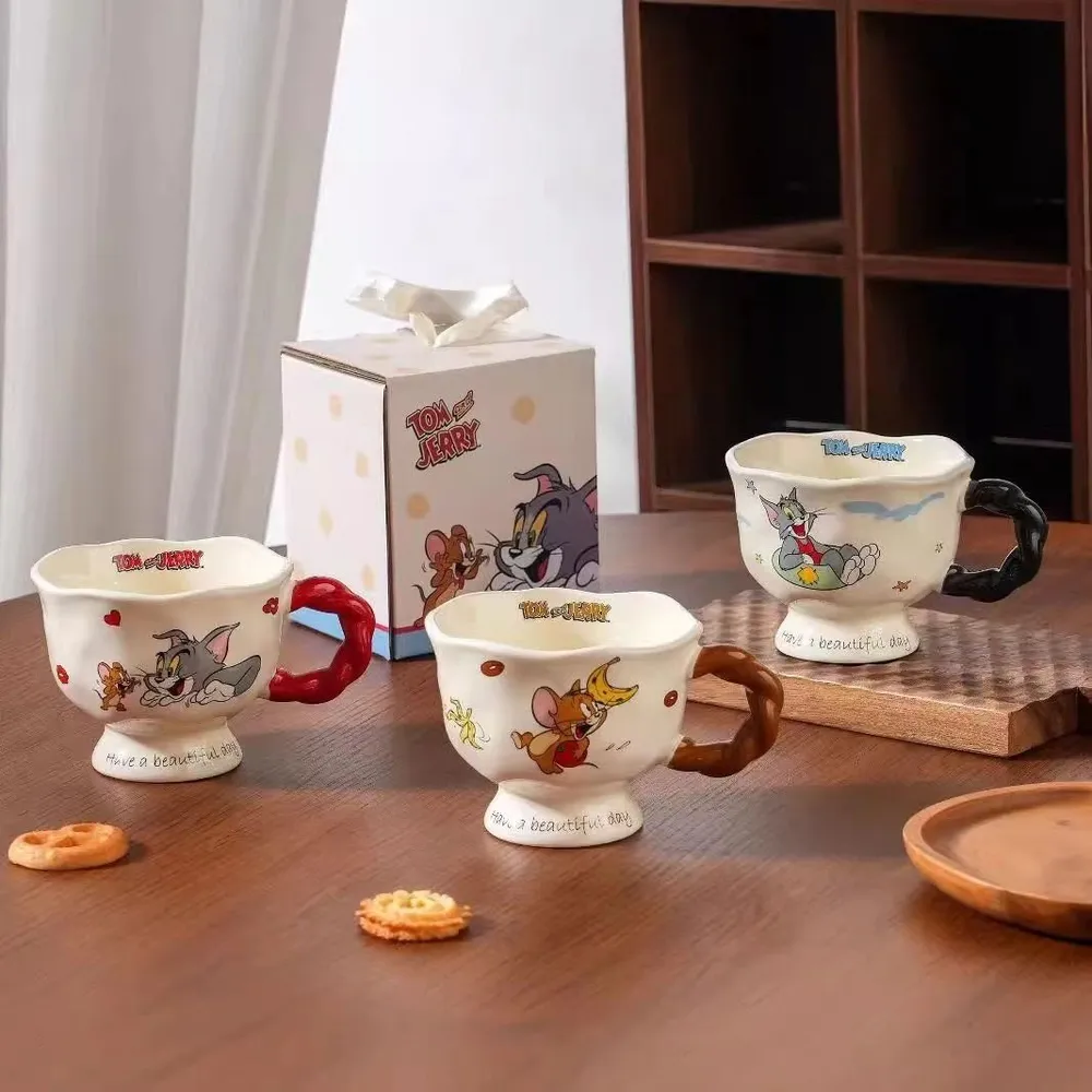 Чашка для чая "Том и Джерри", 360 мл, 1 шт #4