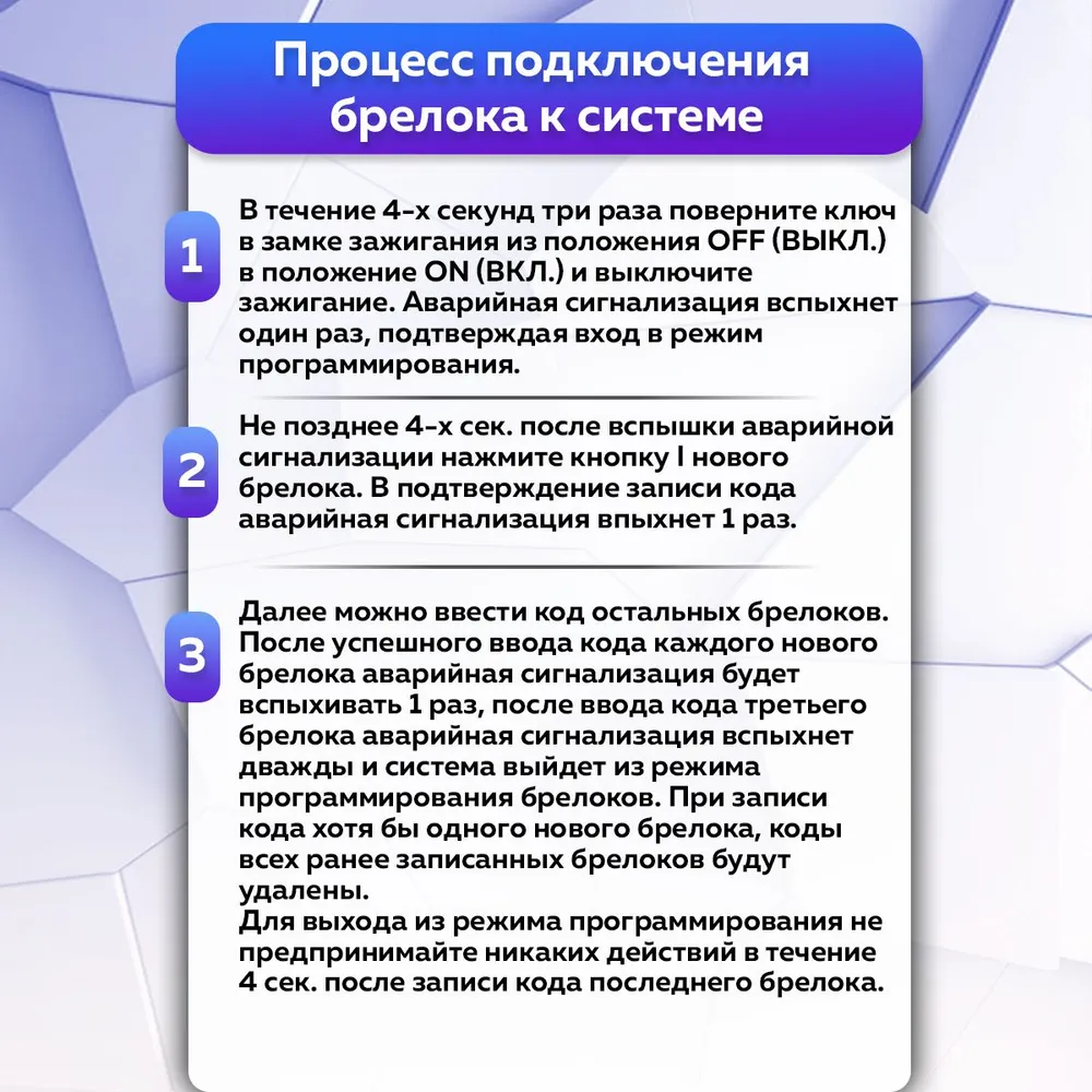 Брелок Шерхан Магикар 3, 4, (Арабские цифры!), для сигнализации Scher-Khan Magicar 3, 4, вариант, фото 2