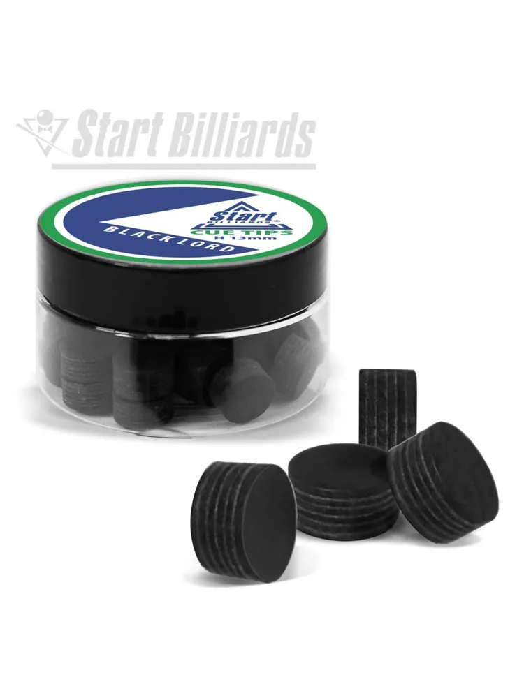 Наклейка для кия Startbilliards Cue Tips Black Lord 13 мм H (1 шт), 1 шт, фото 4