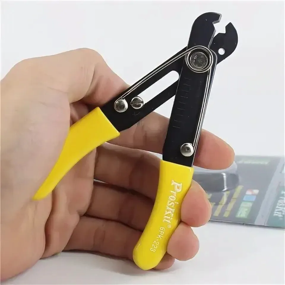 Клещи для зачистки Pro'sKit 6PK-223 с функцией резки, вариант, фото 4