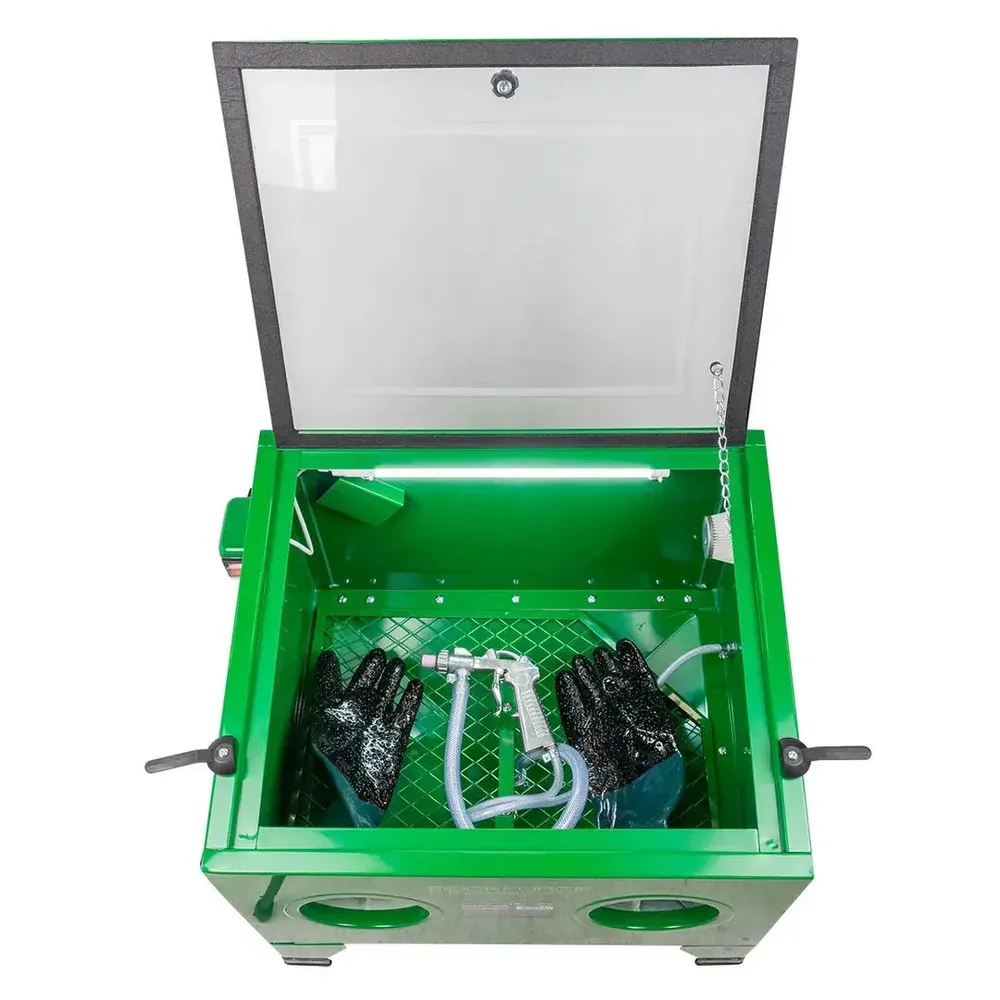 Пескоструйная камера, 90л RockFORCE RF-SBC90 MST, 90 л, фото 3