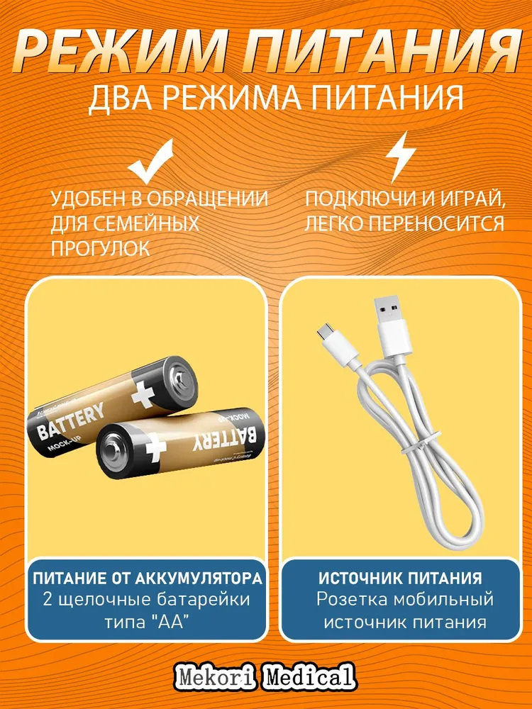 Ингалятор небулайзер портативный с 3-мя насадками, для детей и взрослых бесшумный, вариант, фото 4