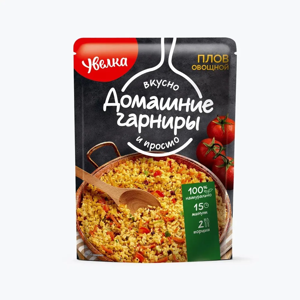 Смесь для гарнира Увелка плов овощной, 2 пакетика по 150 г, 300 г, 150 г